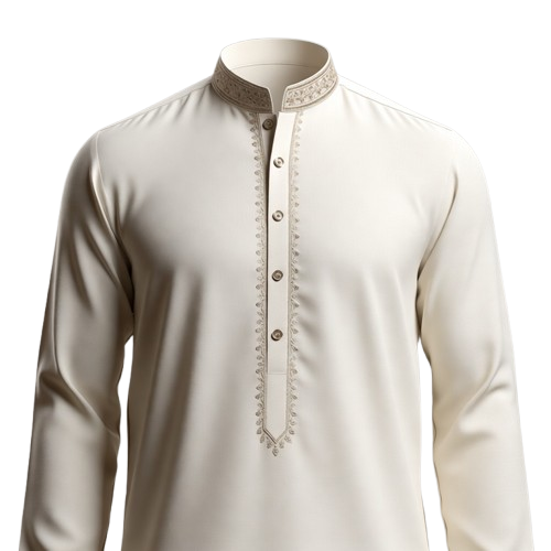Cream Color Men's Panjabi